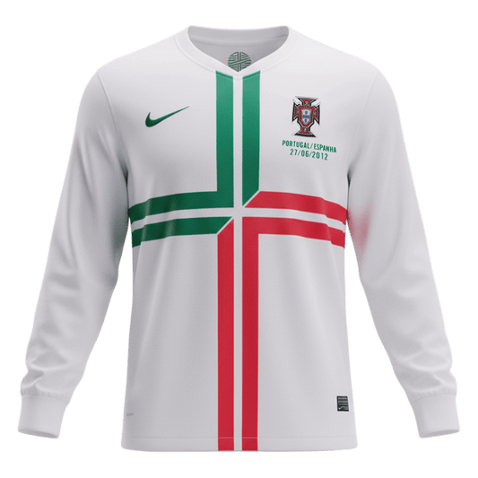 Portugal Idegenbeli Retro Mez 2012 Fehér 2025/26