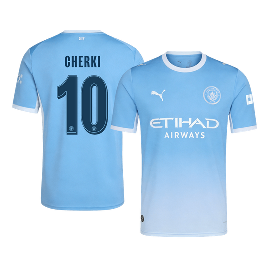 CHERKI #10 Manchester City Hazai Mez 2026/27 Kék