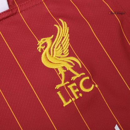 DIOGO J. #20 Liverpool Otthon Soccer Mez Piros - UCL