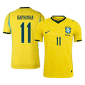 RAPHINHA #11 Brazília Játékos Verzió Hazai Mez Világbajnoki 2026 Sárga