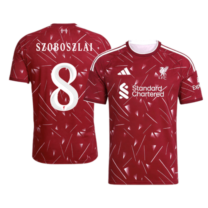 SZOBOSZLAI #8 Liverpool Hazai - UCL Futball 2026/27 Piros