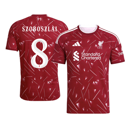 SZOBOSZLAI #8 Liverpool Hazai - UCL Futball 2026/27 Piros