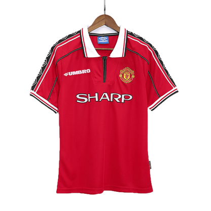 Manchester United Otthon Retro Futball Mez 98/00 Piros 2025/26