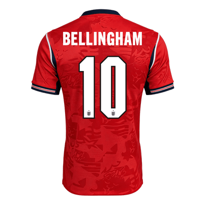 BELLINGHAM #10 Anglia Idegenbeli Világbajnoki Mez 2026 Piros