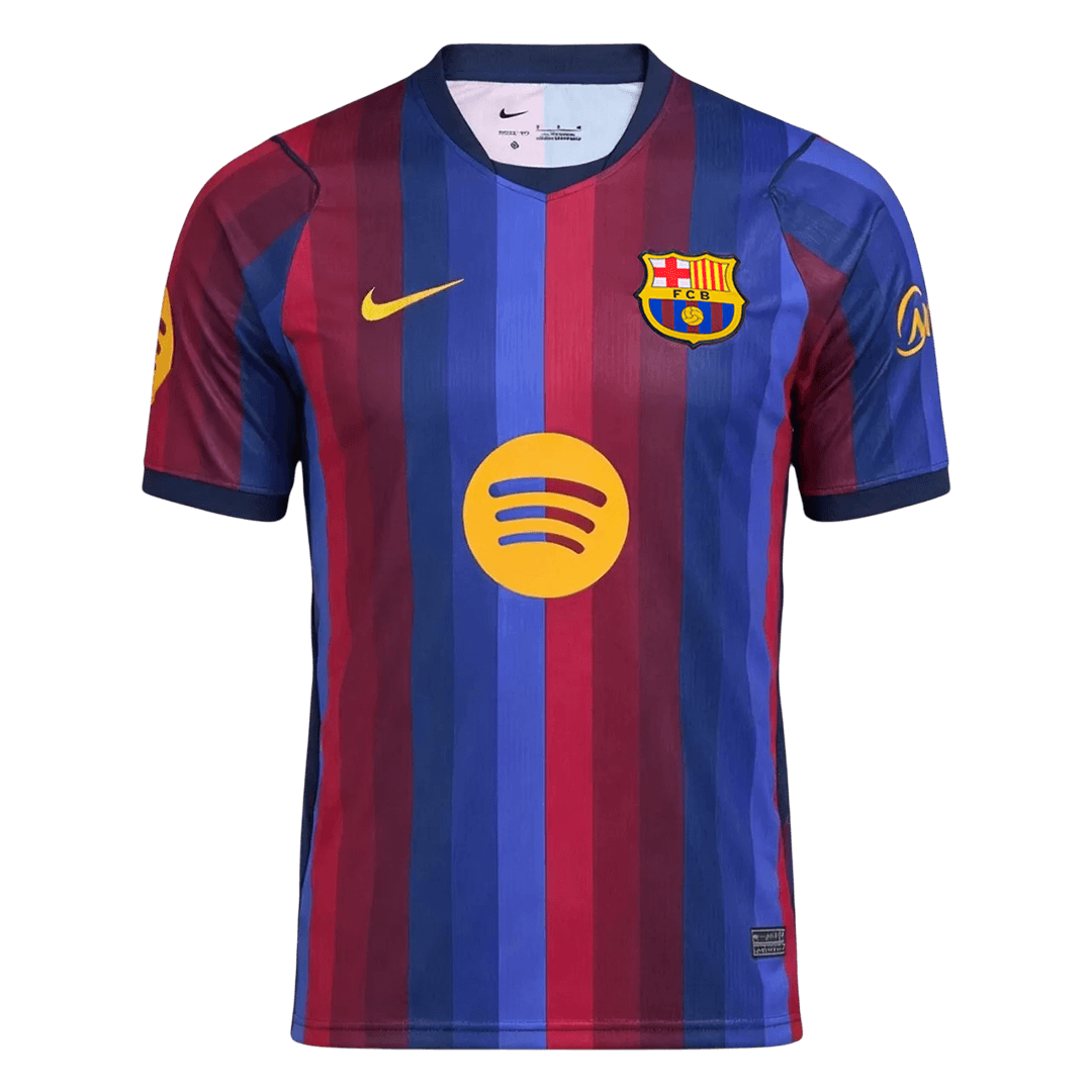 LAMINE YAMAL #10 Barcelona Játékos Verzió Hazai Mez 2026/27 Piros & Kék