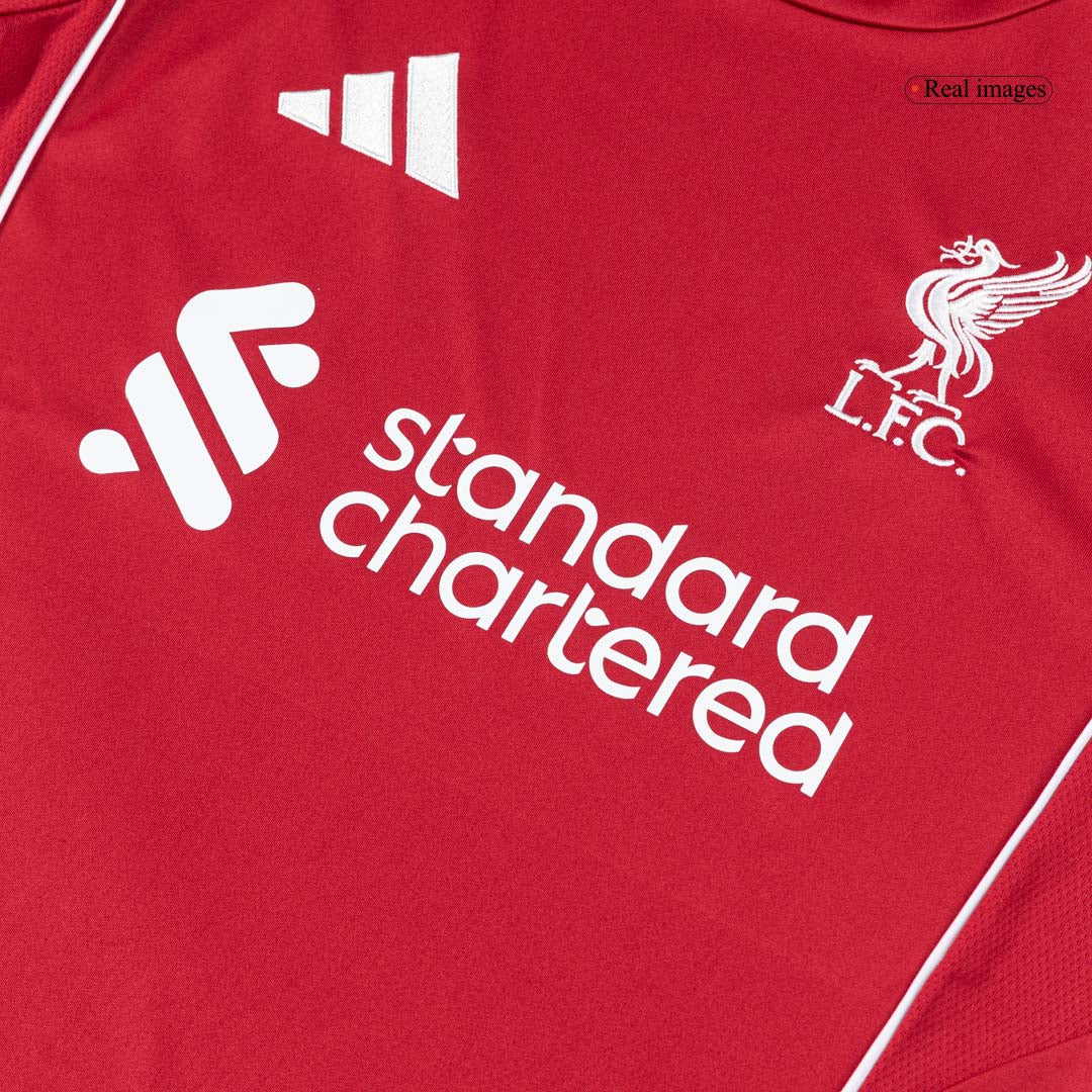 ISAK #9 Liverpool Otthon Futball Mez 2025/26 Piros