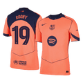 ROONY #19 Barcelona Játékos Idegenbeli Harmadik Mez 2025/26