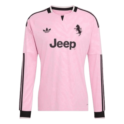 Juventus Idegenbeli Hosszú Ujjú Mez 2026/27 Rózsaszín