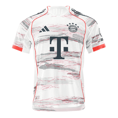 MÜLLER Special #25 Játékos Bayern Munich Idegenbeli Soccer Mez 2025/26 Fehér