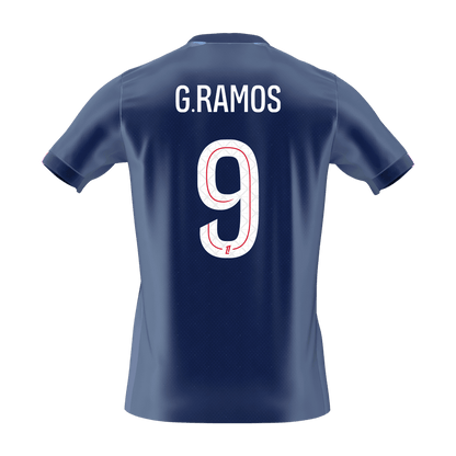 G.RAMOS #9 PSG Hazai Futball Mez 2025/26 Sötétkék