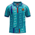 Barcelona Idegenbeli Retro Futball Mez 1996/97 Kék