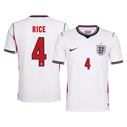 RICE #4 Anglia Hazai Világbajnoki Mez 2026 Fehér