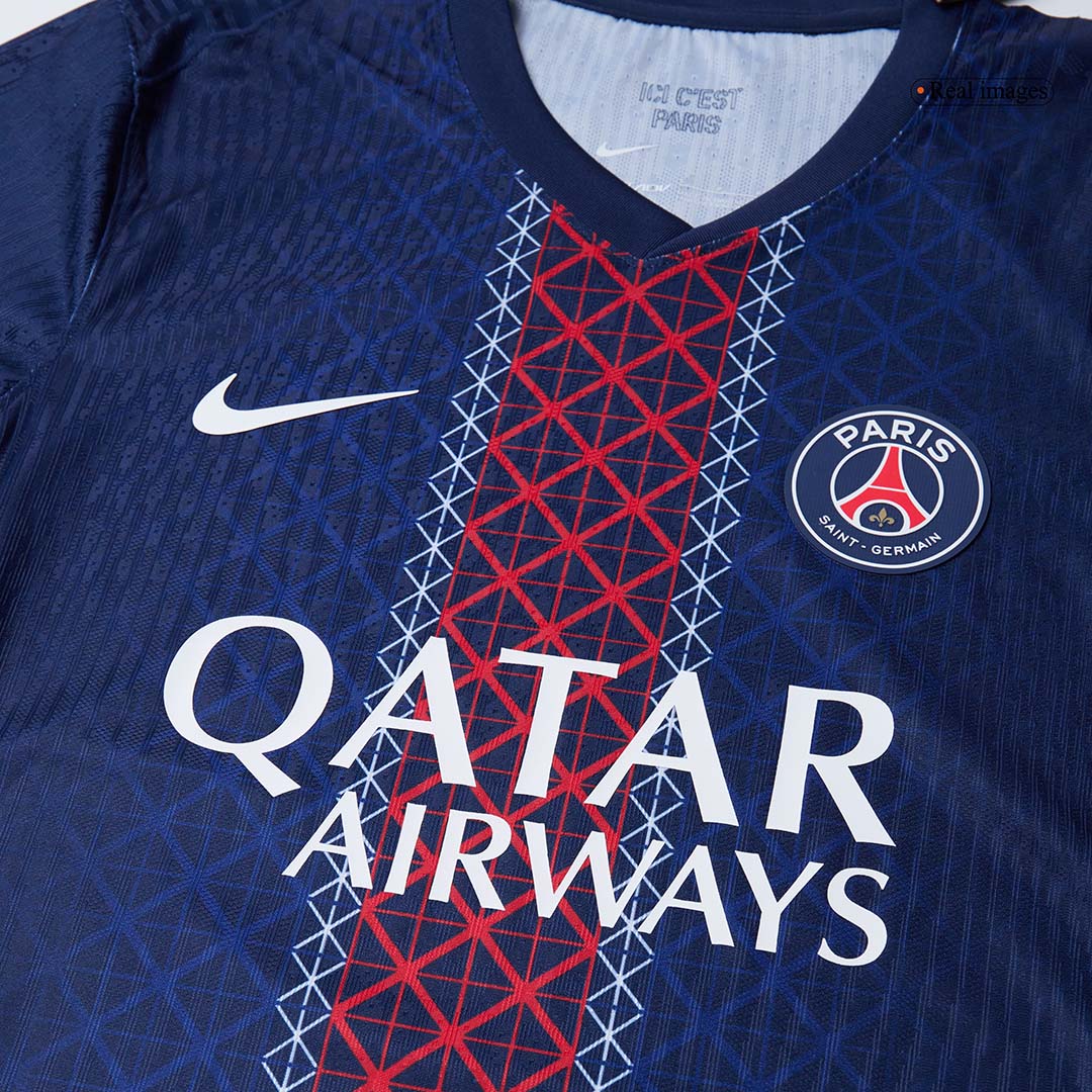 MARQUINHOS #5 Játékos PSG Otthon Soccer Mez 2025/26 Haditengerészet