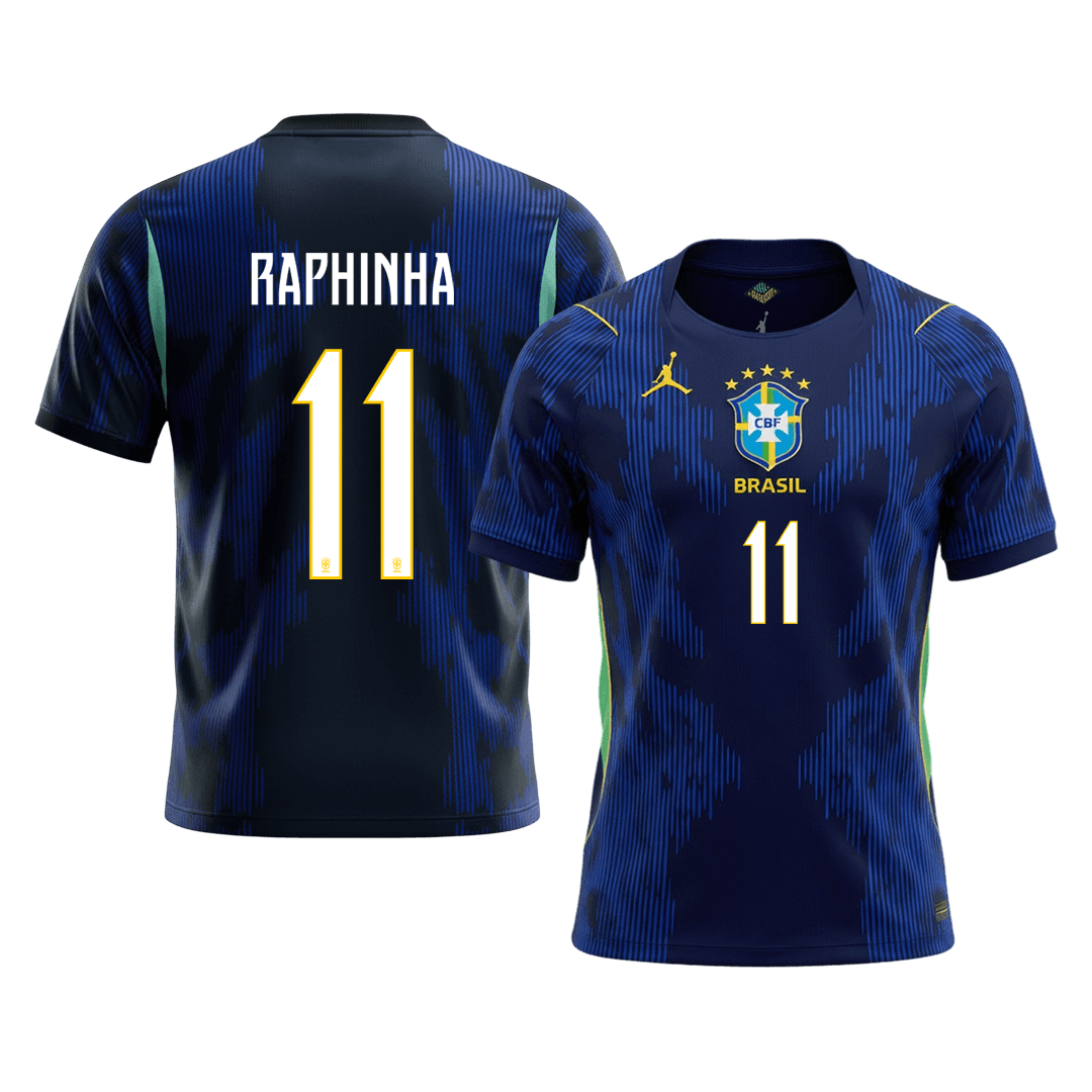RAPHINHA #11 Brazília Idegenbeli Mez 2026 Sötétkék