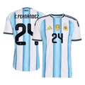 E. FERNÁNDEZ #24 Argentína Játékos Verzió Hazai Mez Világbajnoki 2026