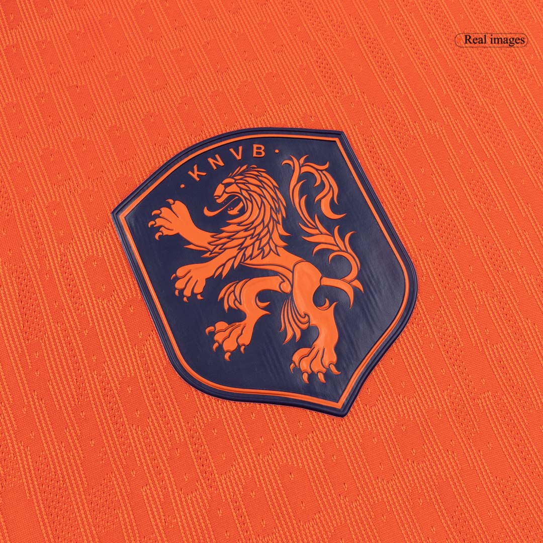 VIRGIL #4 Hollandia Játékos Verzió Hazai Mez Világbajnoki 2026 Narancs