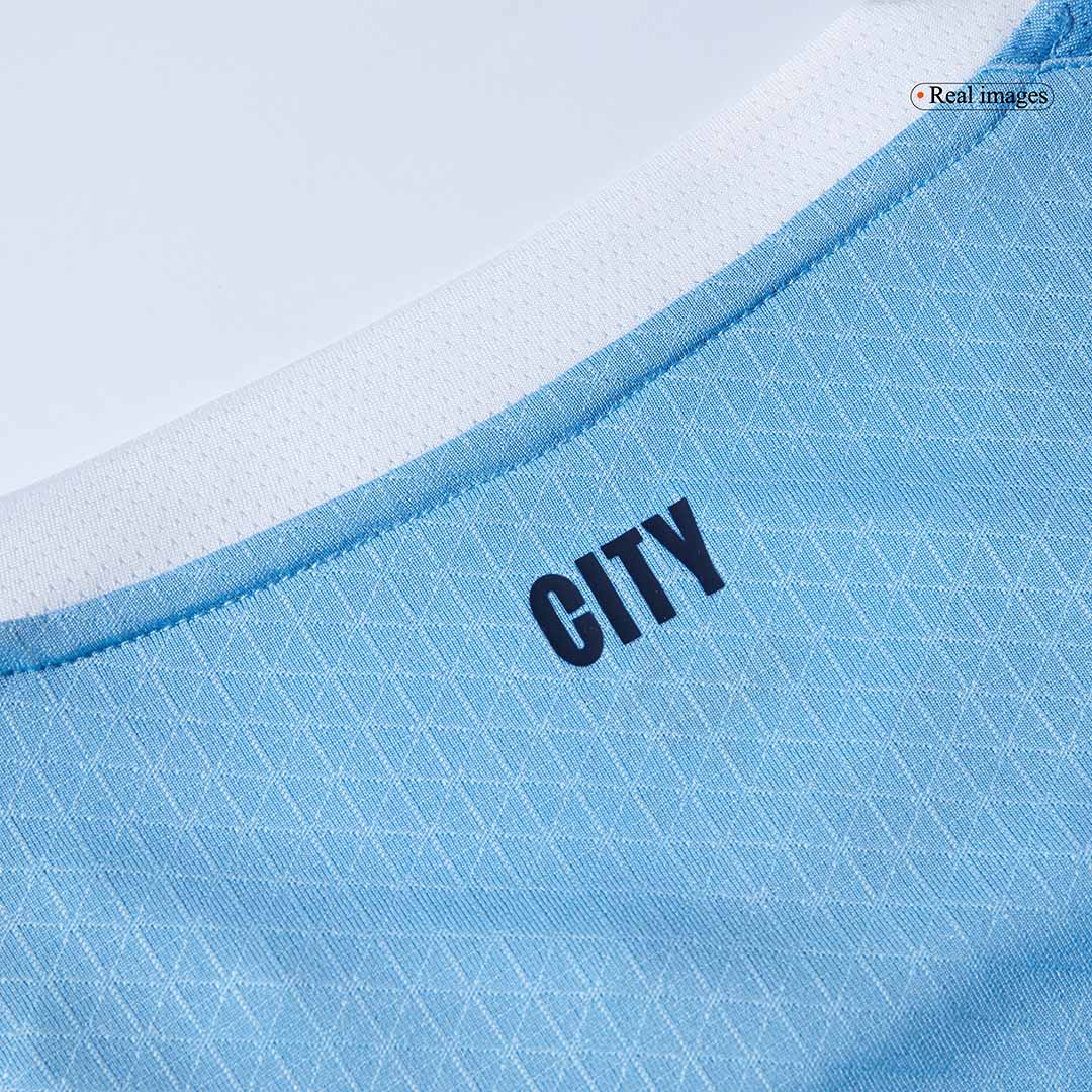RODRIGO #16 Manchester City Játékos Otthon Mez 2025/26 Kék