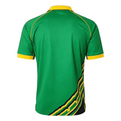 Jamaika Idegenbeli Retro Futball Mez 1998 Zöld