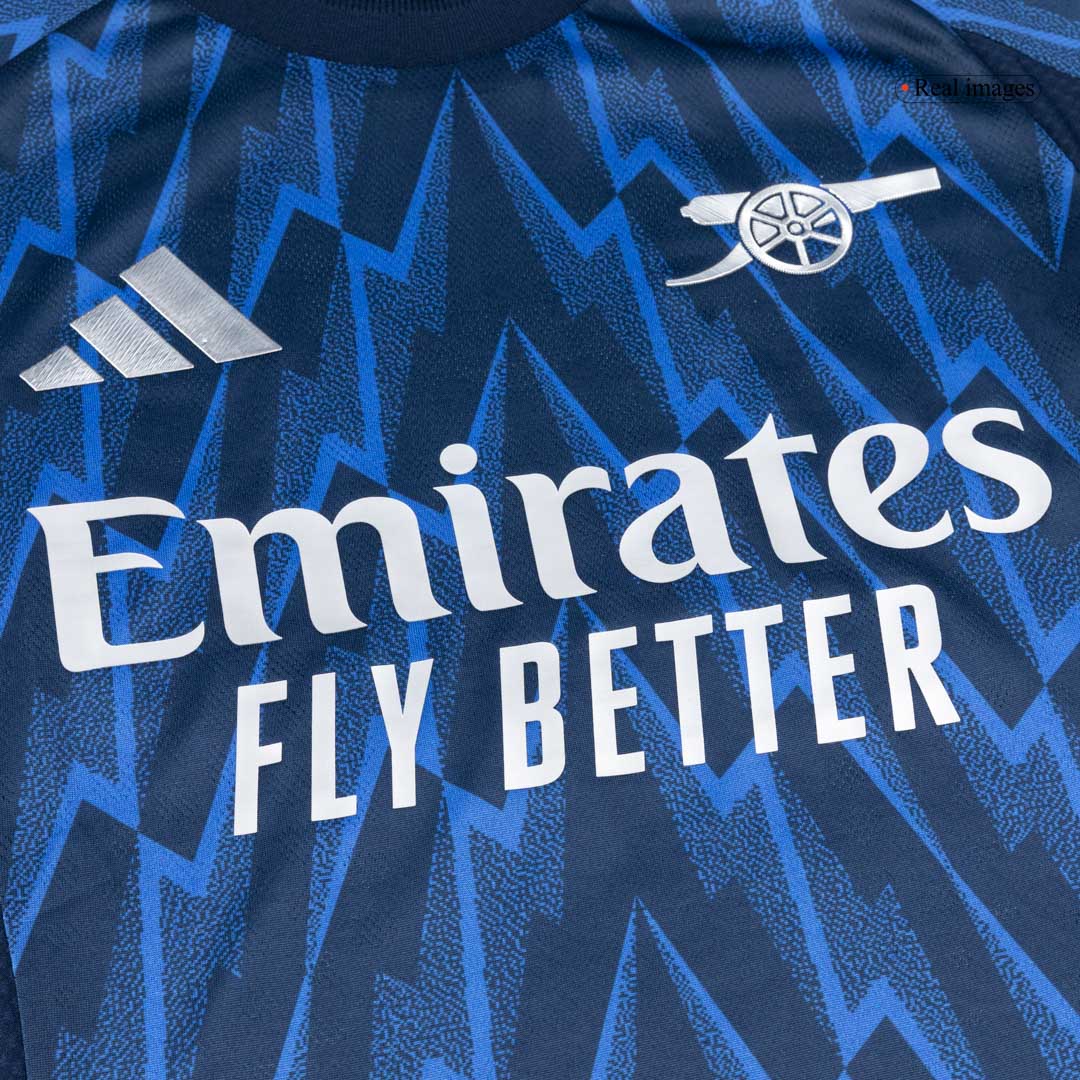 ØDEGAARD #8 Arsenal Játékos Idegenbeli Mez 2025/26 Kék