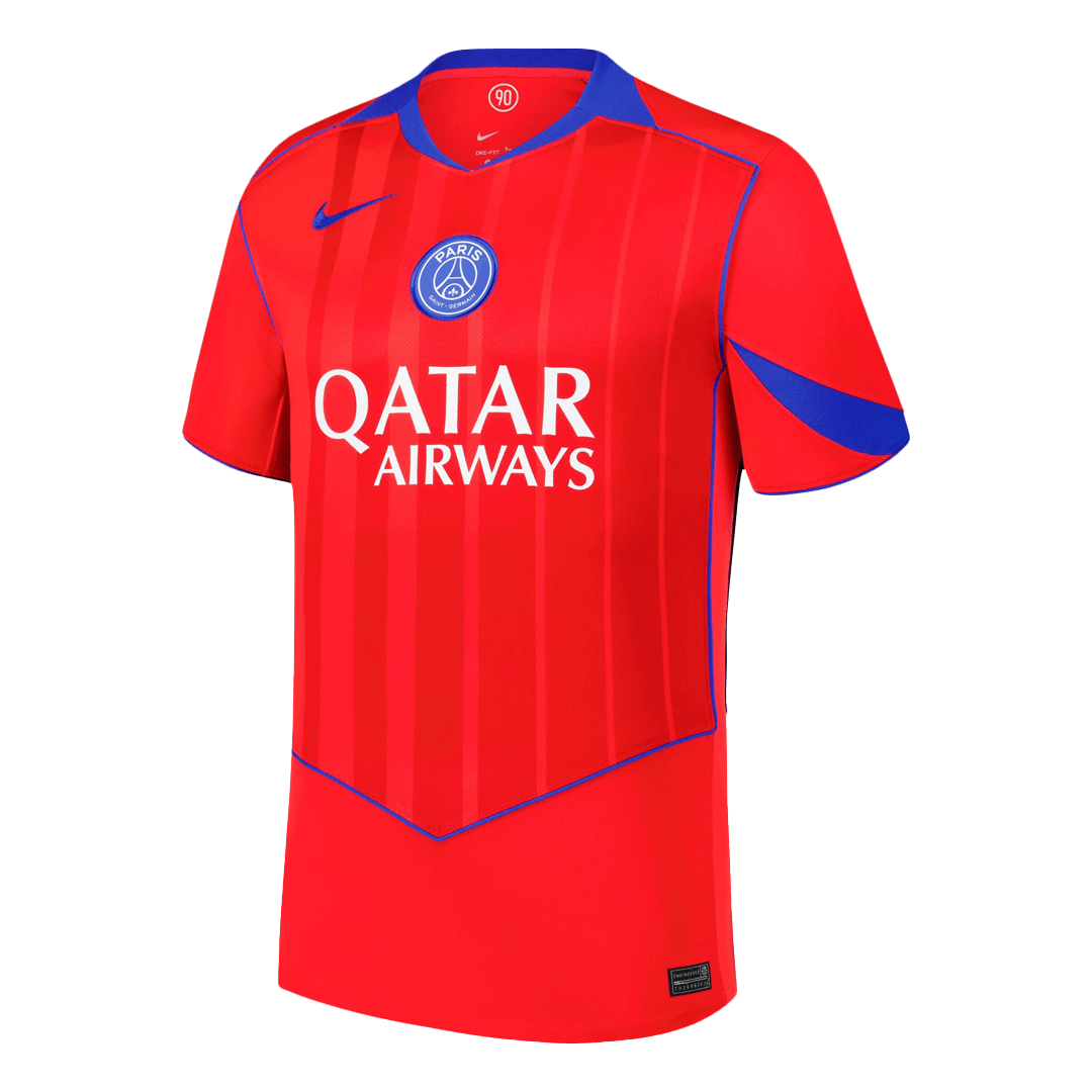 PSG Idegen Harmadik 2025/26 Piros futball mez