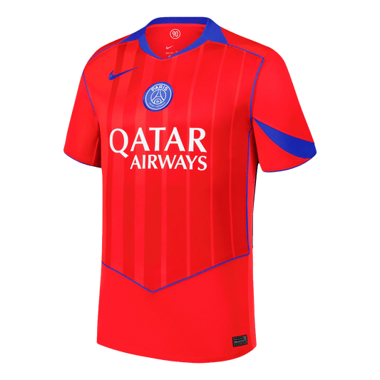 PSG Idegen Harmadik 2025/26 Piros futball mez
