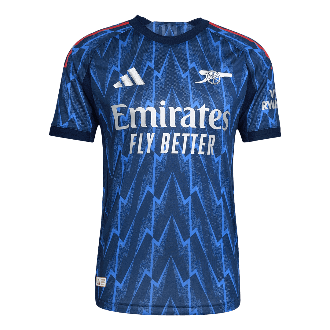 ØDEGAARD #8 Arsenal Játékos Idegenbeli Mez 2025/26 Kék