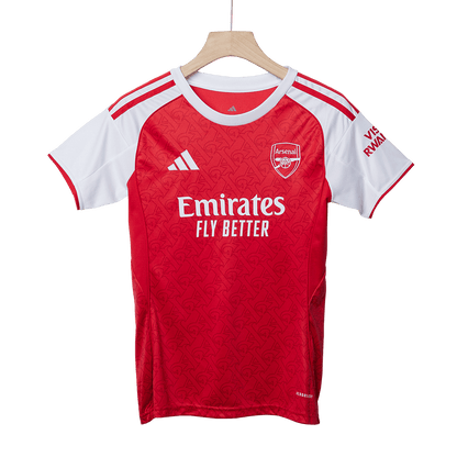 Női Arsenal Otthoni Soccer Mez 2025/26 Piros