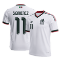 S.GIMENEZ #11 Mexikó Idegenbeli Mez 2026 Fehér