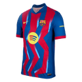 Barcelona Játékos Verzió Negyedik Mez 2025/26 Piros & Kék