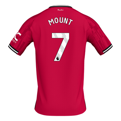 MOUNT #7 Manchester United
 Otthon Futball Mez 2025/26 Piros