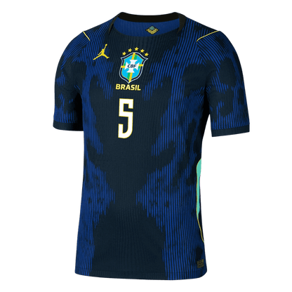 CASEMIRO #5 Brazília Játékos Verzió Idegenbeli Mez Világbajnoki 2026