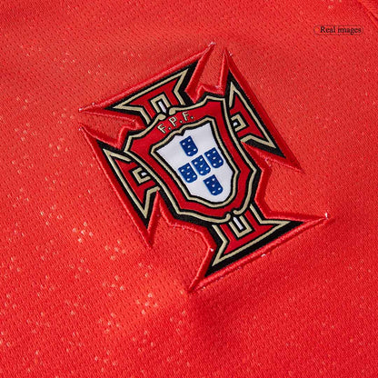 Portugália Otthon Hosszú Ujjú Mez 2025-Piros