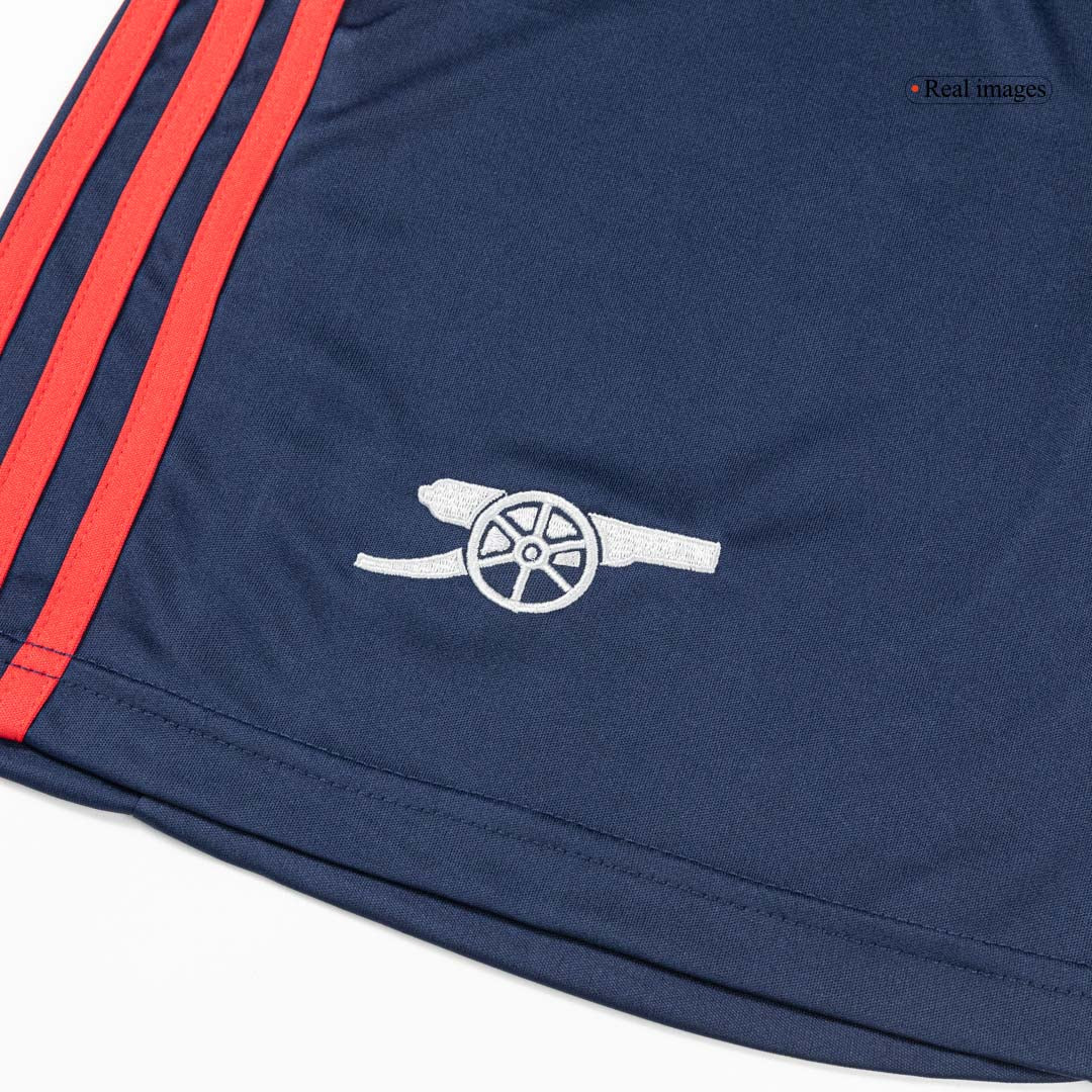 Arsenal Idegenbeli Soccer Mez Készlet(Mez+Rövidnadrág) 2025/26 Kék