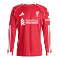 Liverpool Hazai Hosszú Ujjú Mez 2025/26 Piros