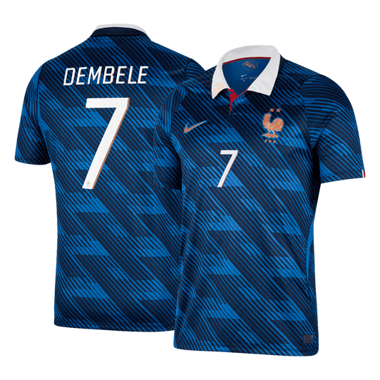 DEMBELE #7 Franciaország Hazai Világbajnoki Mez 2026 Kék