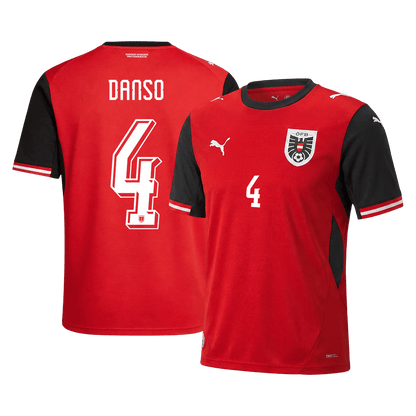 DANSO #4 Ausztria Hazai Mez Világbajnoki 2026 Piros