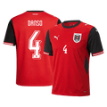 DANSO #4 Ausztria Hazai Mez Világbajnoki 2026 Piros