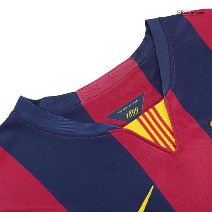 Barcelona Otthon Retro Futball Mez 2014/15 Piros&Kék