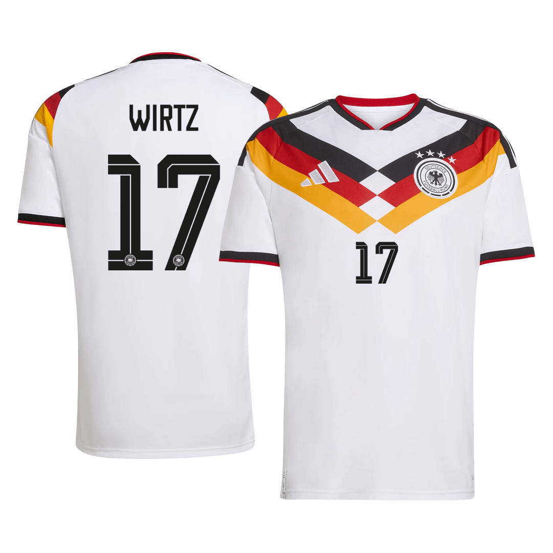WIRTZ #17 Germany Hazai Mez 2026 Fehér
