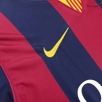 MESSI #10 Barcelona Otthon Retro Mez 2014/15