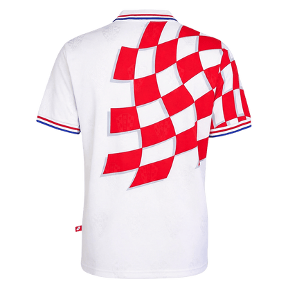 Horvátország Hazai Retro Futball Mez 1998