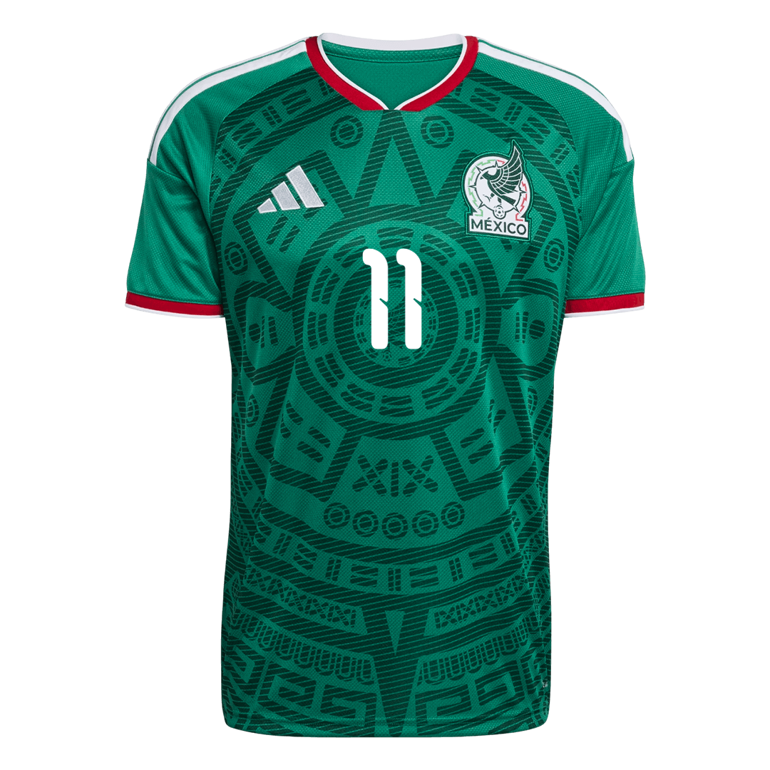 S.GIMENEZ #11 Mexikó Hazai Mez 2026 Zöld