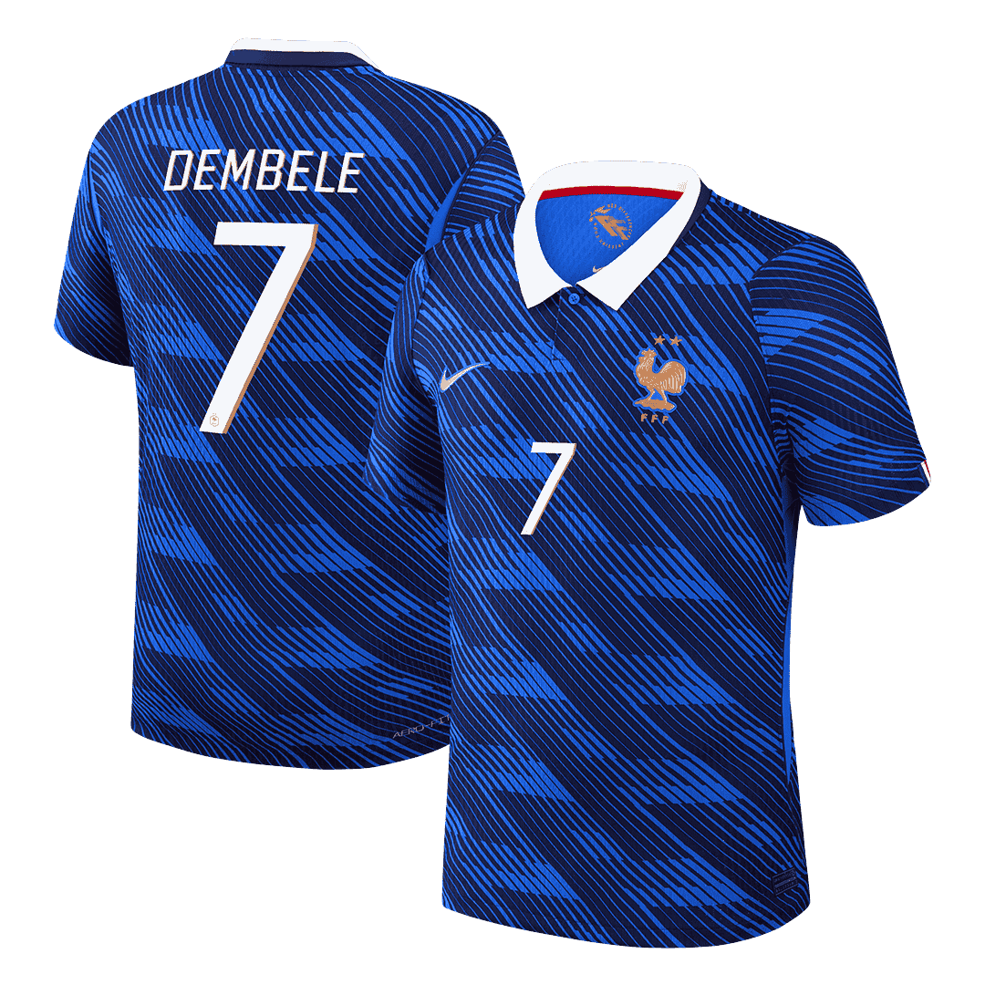 DEMBELE #7 Franciaország Játékos Verzió Hazai Mez Világbajnoki 2026 Kék
