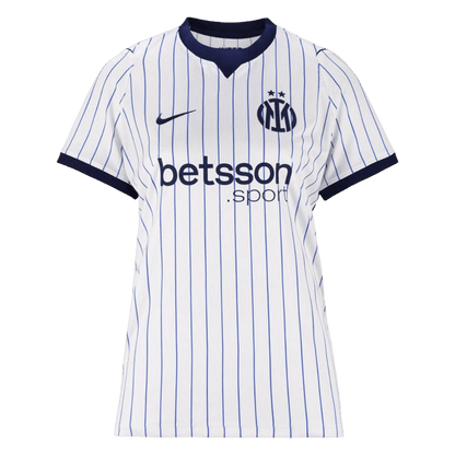 Női Inter Milan Idegenbeli Futball Mez 2026/27 Fehér