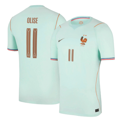OLISE #11 Franciaország Idegenbeli Világbajnoki Mez 2026 Kék