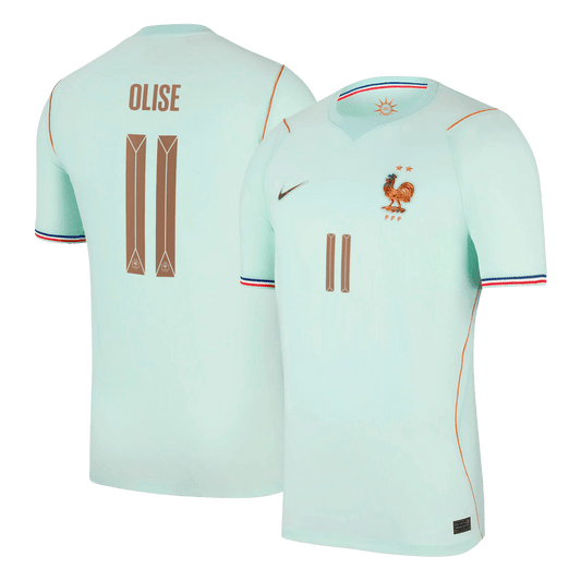 OLISE #11 Franciaország Idegenbeli Világbajnoki Mez 2026 Kék