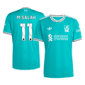 M.SALAH #11 Liverpool  Idegenbeli  Harmadik  Mez 2025/26  Zöld