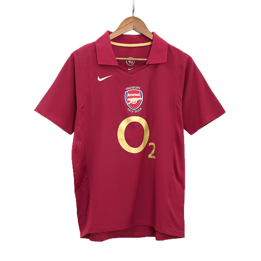 Arsenal Otthon Retro Futball Mez 2005/06 2025/26
