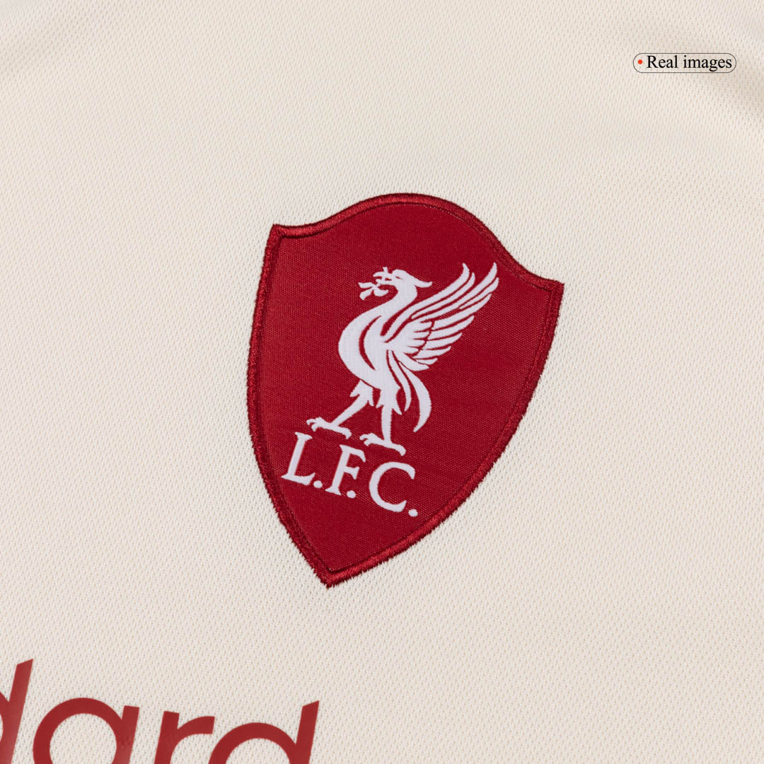 Liverpool Idegenbeli 2025/26 Fehér