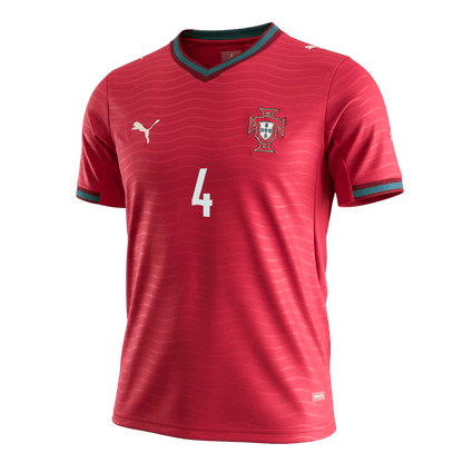 RÚBEN DIAS #4 Portugália Hazai Mez 2026 Piros